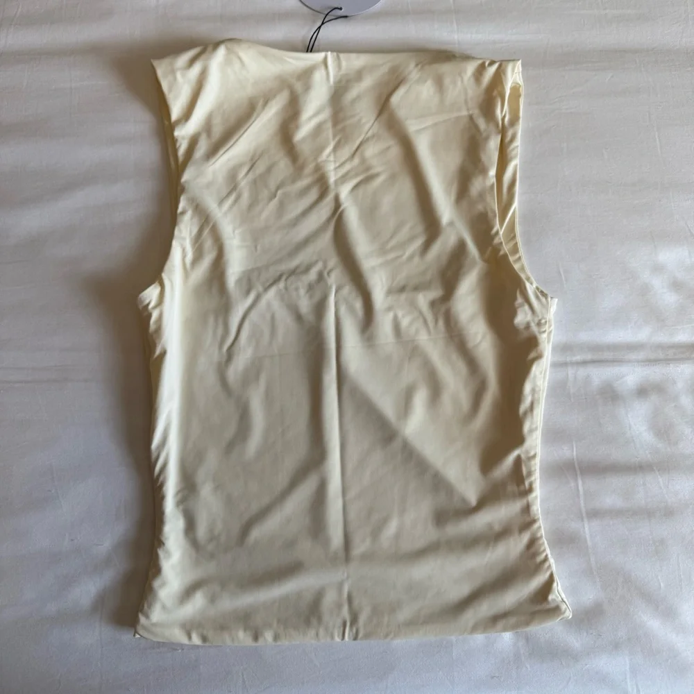 NWT Princess Polly Cream Tank Top - Picture 3 of 3